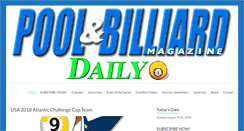 Desktop Screenshot of poolmag.com